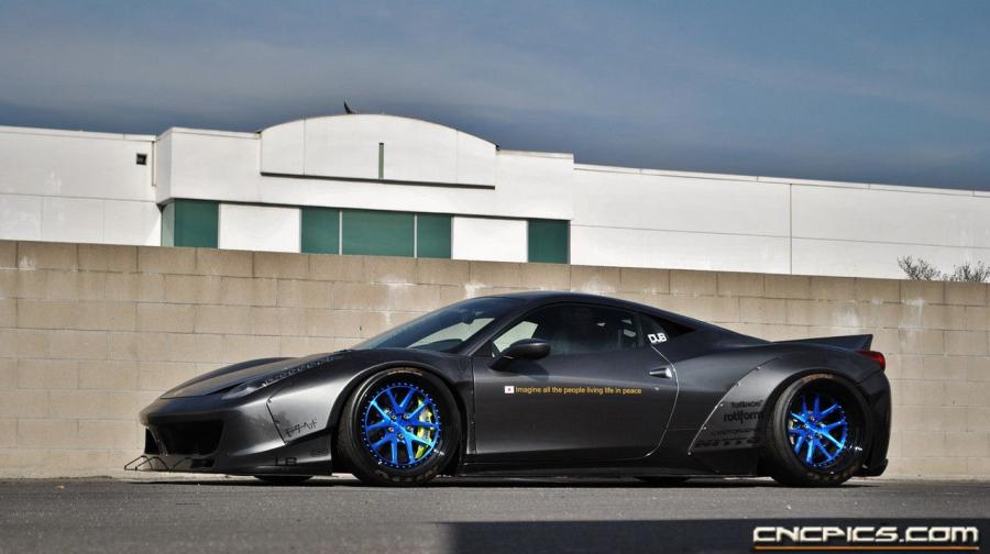  Ferrari 458 Italia by LB Walk Performance 2014 года  (фото 11 из 25)